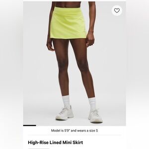 Lululemon Athletica Bright Green Athletic Shorts